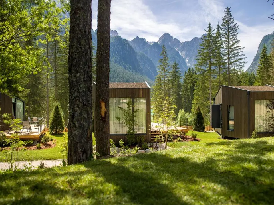 Skyview Chalets am Camping Toblacher See