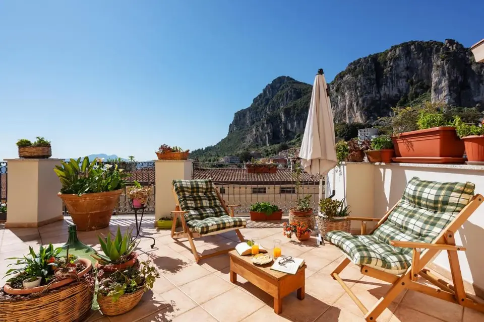 Ulassai Casa per 4 con Terrazza e Vista sui Tacchi