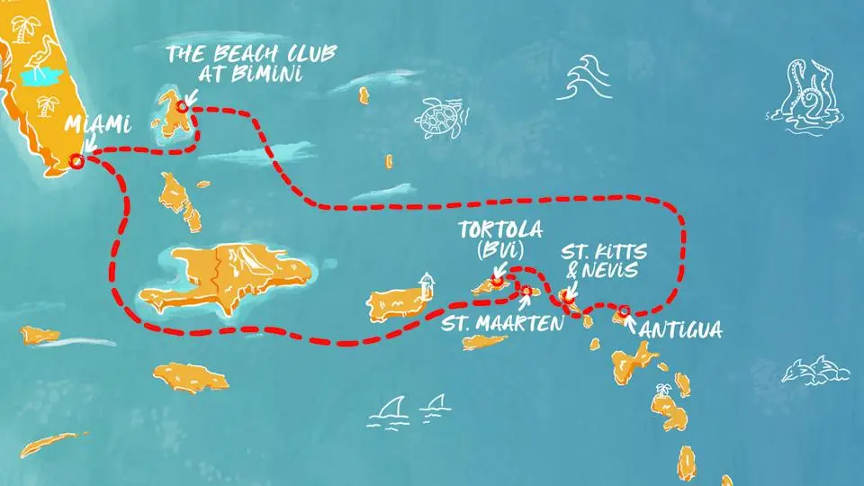 10-Night Caribbean Cruises from Miami | BVI, Bimini & more