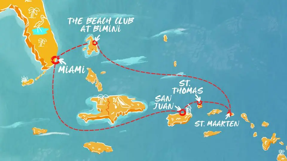 9-Night Eastern Caribbean & Bimini Holiday Cruise | Early December Trip