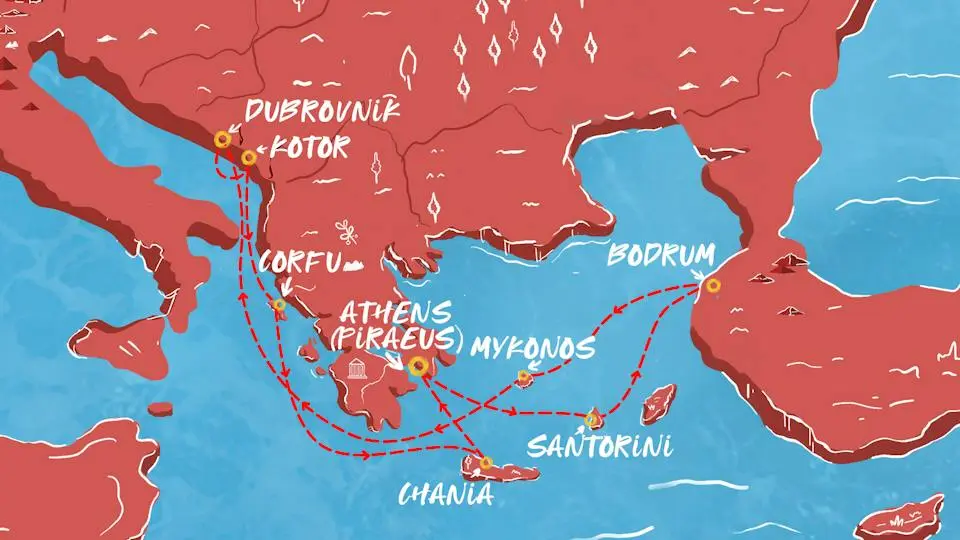 Greek Isles & The Adriatic Cruise | 10-Nights Europe Escape