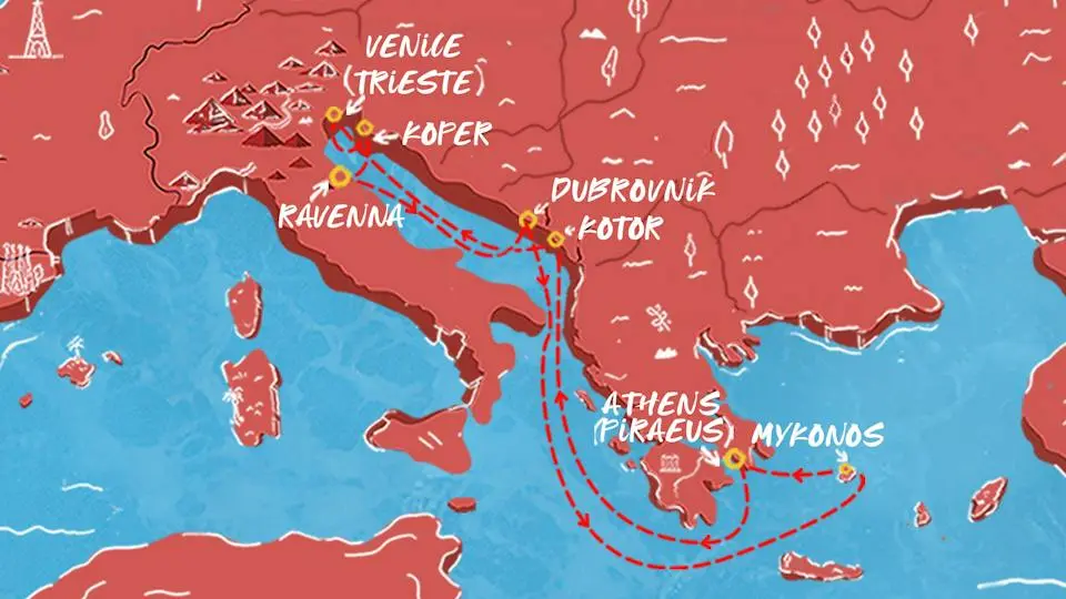 The Adriatic, Italy & Greece 10-Nights Summer Cruise