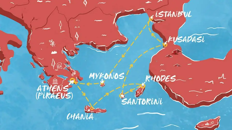 11-Night Greek Isle & Turkey Cruise | Adults-Only