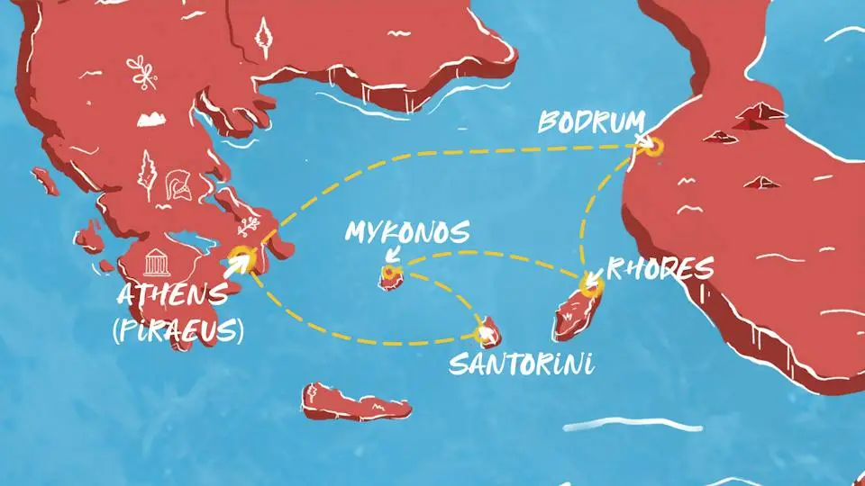 7 nights Greek Isles Overnight Cruise