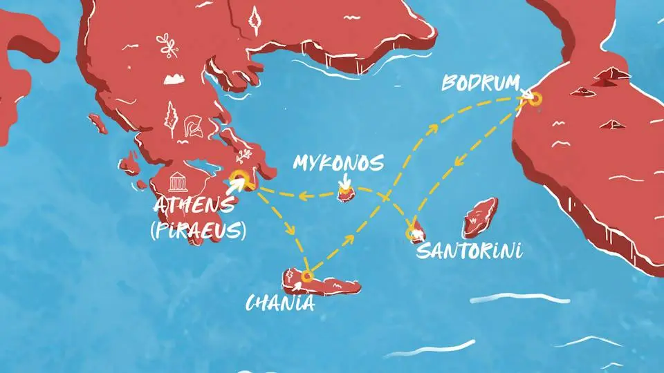 7 Nights Greece, Turkey & Mykonos Overnight Cruise