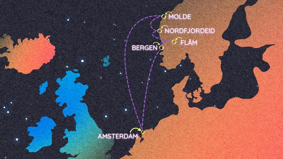 7-Nights Norwegian Fjords Cruise | July Summer Adventure Awaits