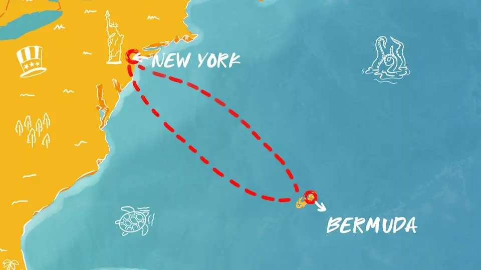 5-night round trip Bermuda Cruise from New York City
