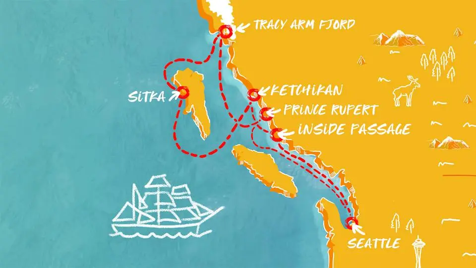 Alaska Cruises | 7-Night Inside Passage Cruises from Seattle