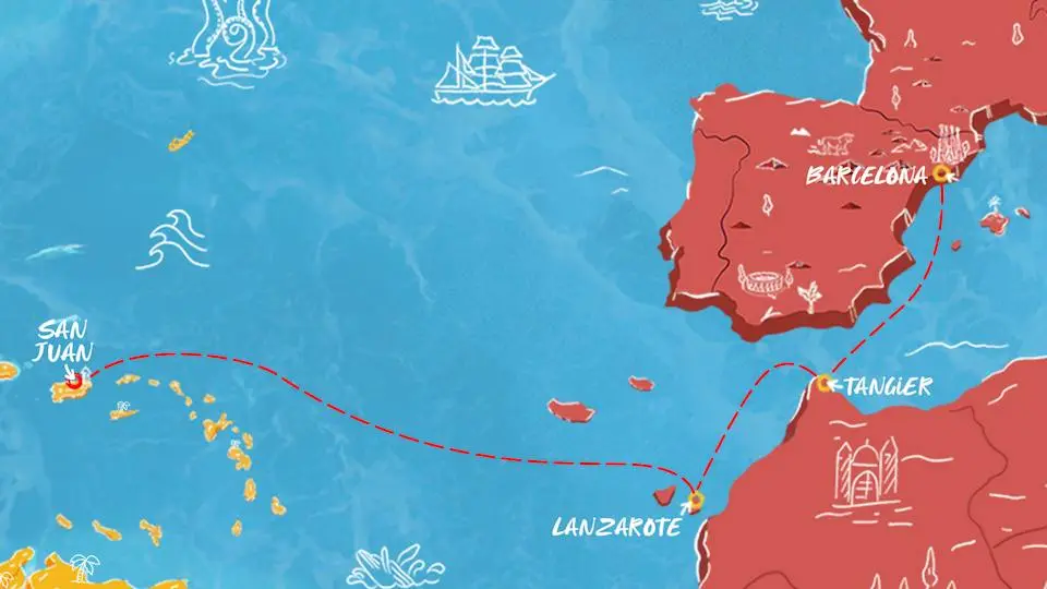 12-Night Transatlantic Halloween Cruise | Spain to Puerto Rico